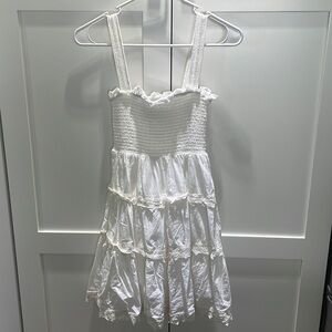 White Katie J Dress
